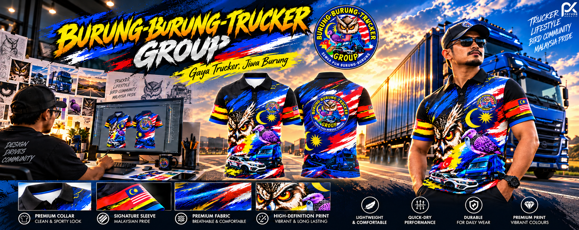 BURUNG-BURUNG — TRUCKER / LIFESTYLE showcase