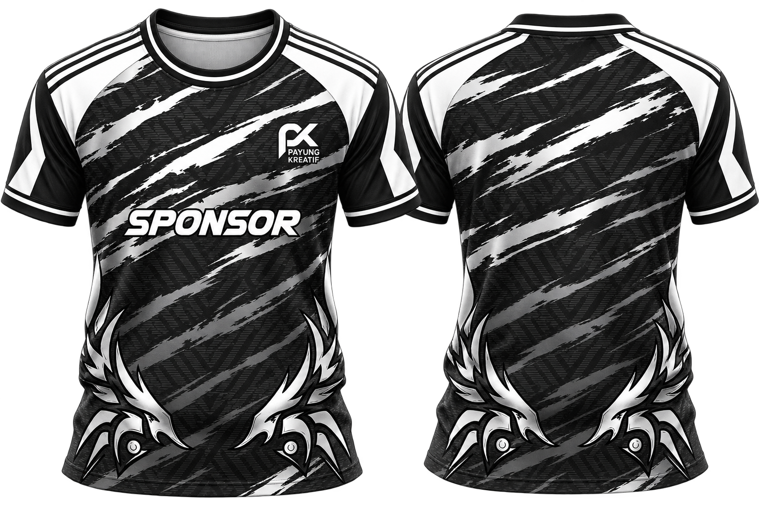 Design 10 — black / white