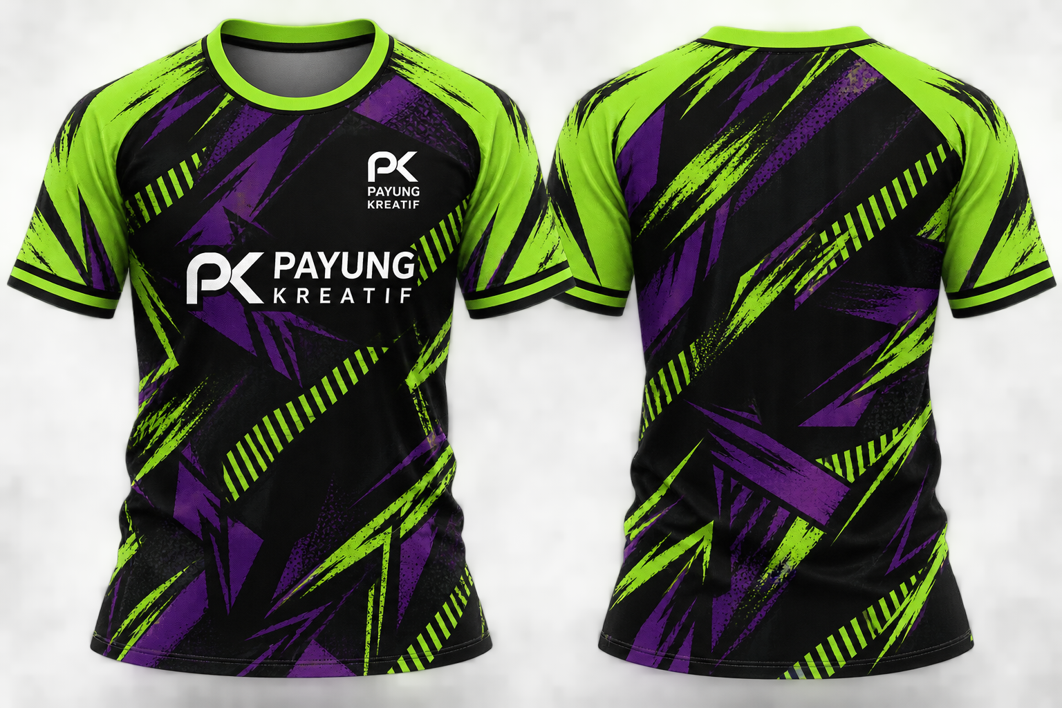Design 17 — green / purple