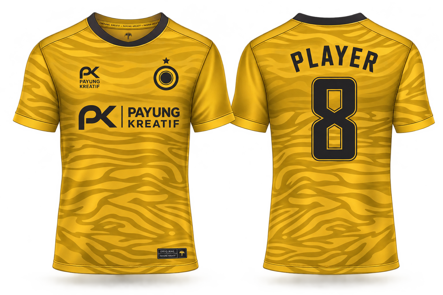 Design 20 — gold / yellow