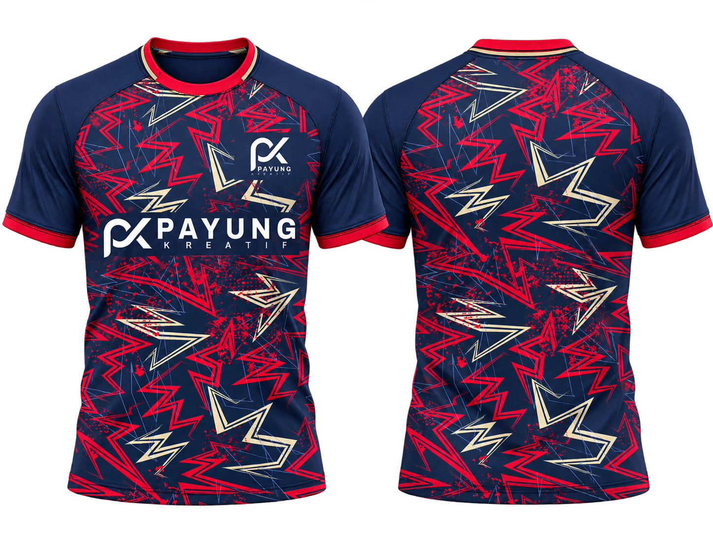 Design 36 — red / navy